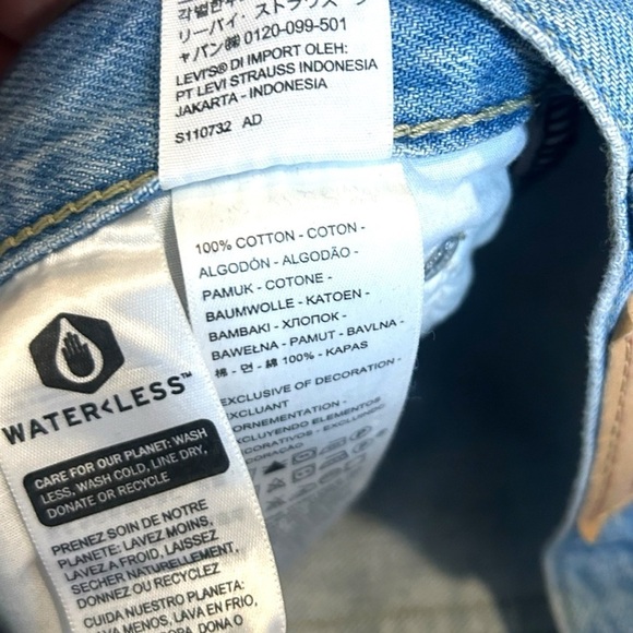 Levi's Low Pro Women's Jeans- Size 24 - Picture 10 of 13